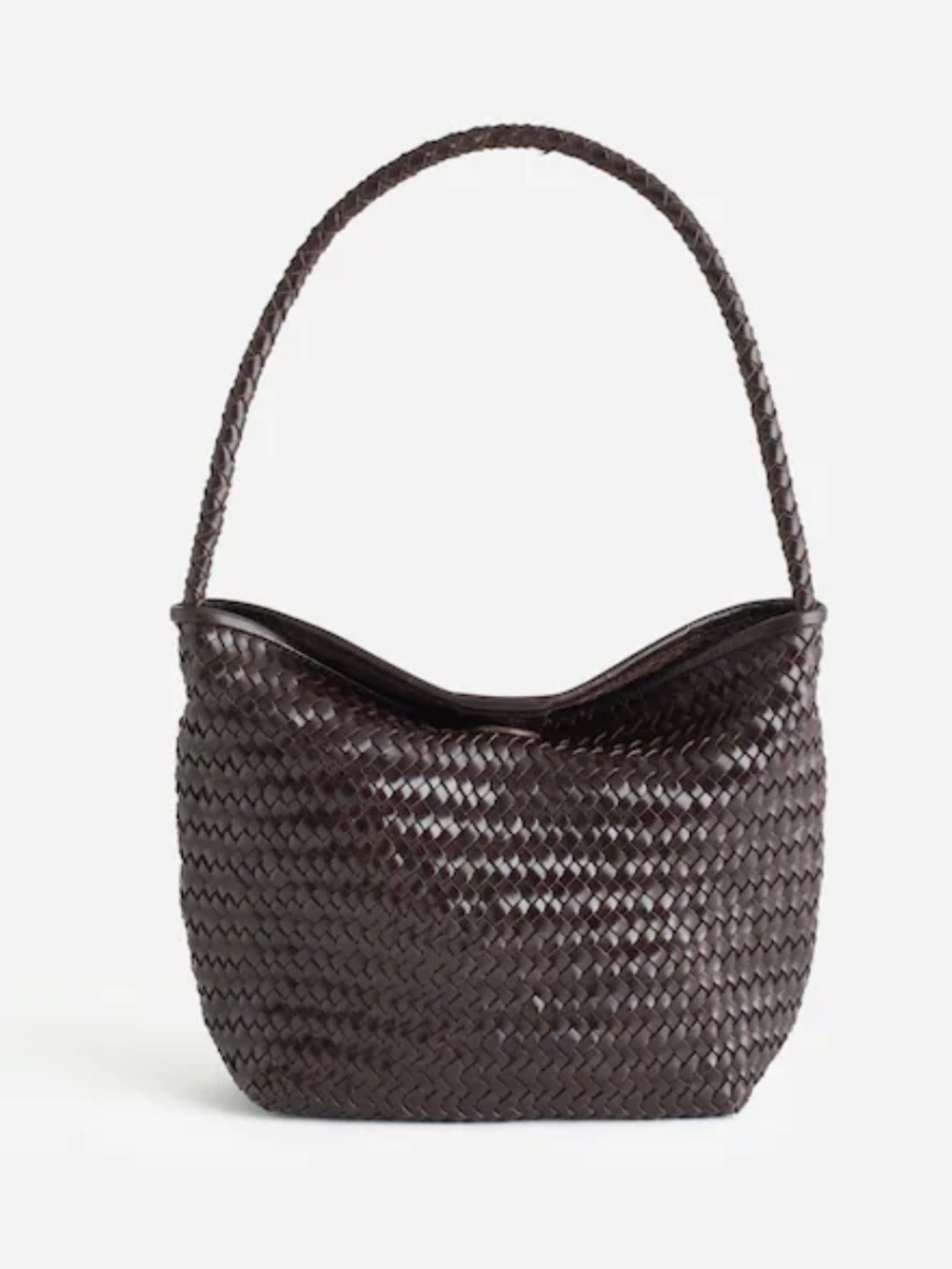 Madewell 🤎🖤 the signature Woven Leather Shoulder Bag NWT